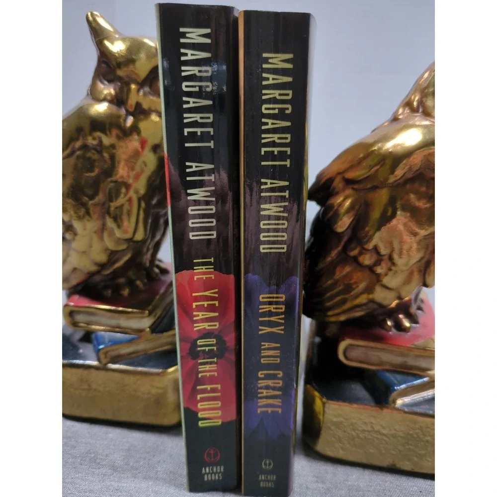 Margaret Atwood ORYX &‎ CRAKE/The Year of  Flood - Maddaddam Trilogy Books 1 & 2